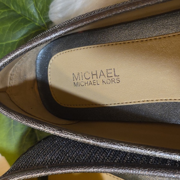 Michael Kors Silver Women's Flats - Picture 2 of 12